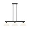 Z-Lite Cobalt Billiard, 3-Light, 14 In.W x 46 In.L x 8 In.H, Matte Black/White 152MB-PWH - alternate 5